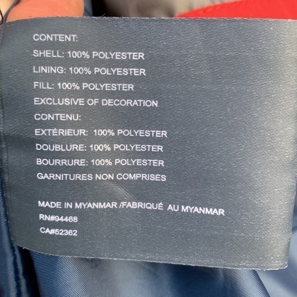 NAUTICA Red Puffer Jacket - Picture 12 of 16